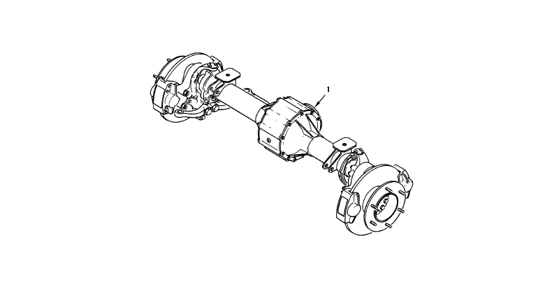 Front Axle Assembly - Vehicle Axle Assembly