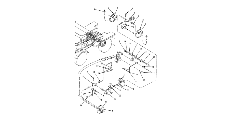 Hydraulic Brake System - Rear Hydraulic Brake Lines and Fittings
