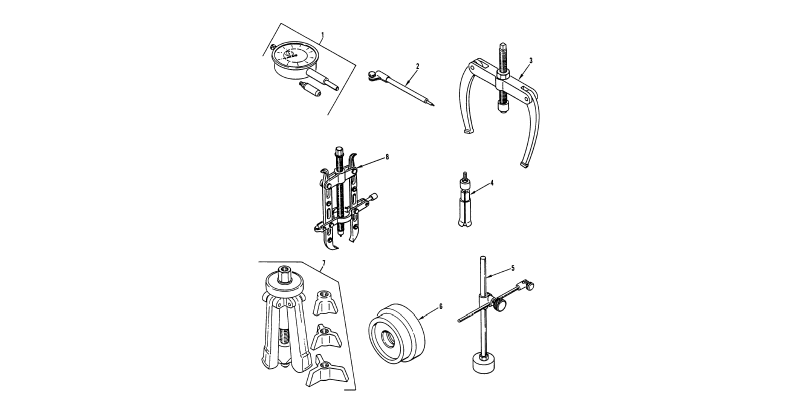 Special Tools - General Support Special Tools, General Mechanic's Tool Kit (Figure 5)