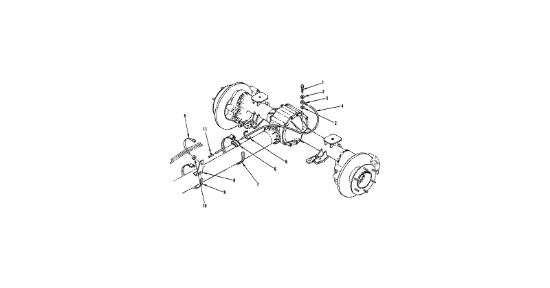 Rear Axle, Rear Axle Assembly - Rear Axle Vent Lines and Fittings
